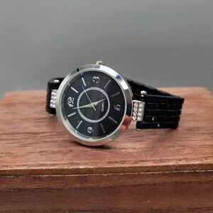 UNBRANDED Black And Silver Watch